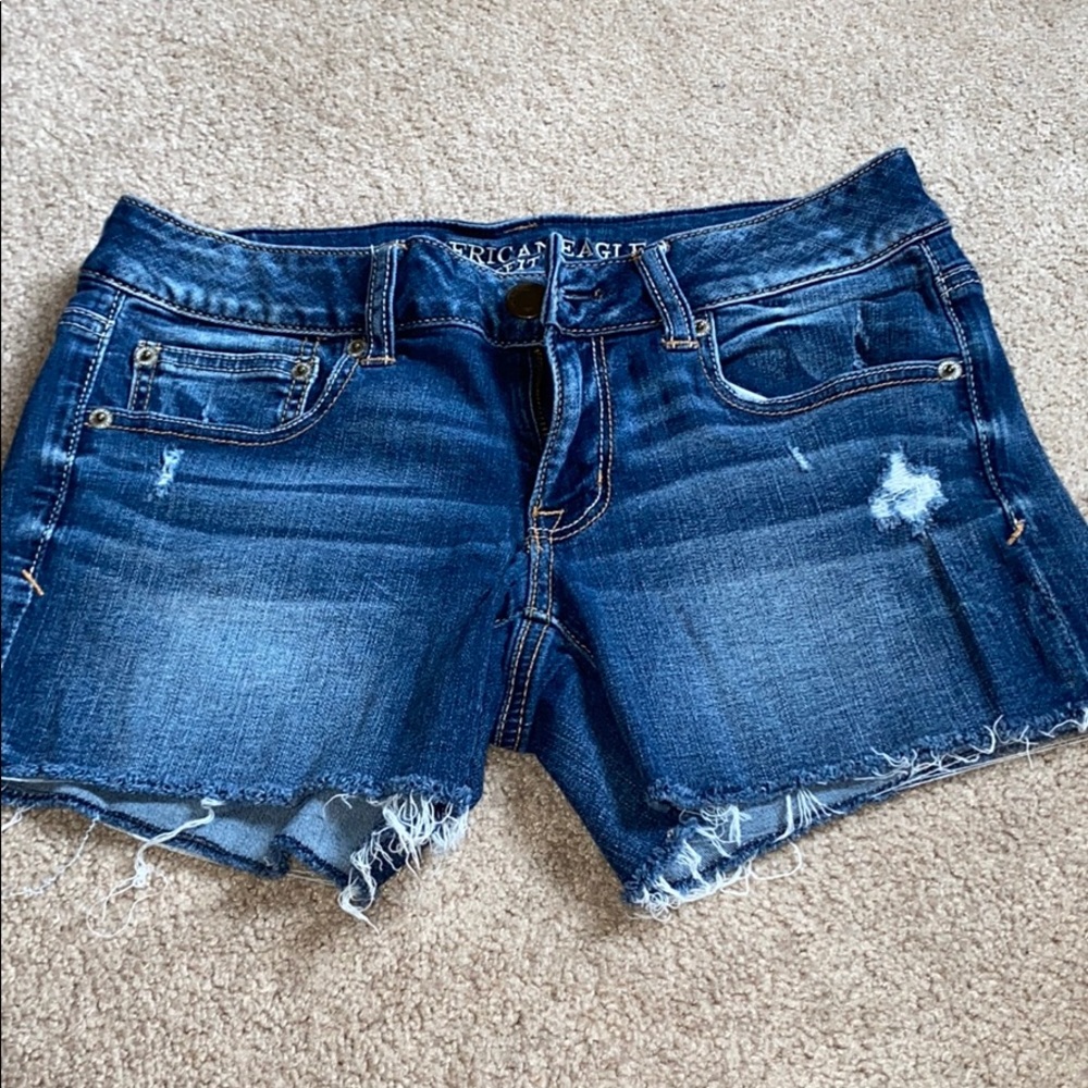 american eagle jean shorts